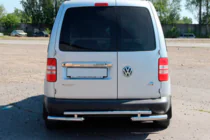 Volkswagen Caddy 2010–2015 Bakre skyddsbåge AK003-2 (2 st, rostfritt) foto 3