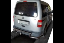Volkswagen Caddy 2010–2015 Bakre skyddsbåge AK003-3 (2 st, rostfritt) foto 3