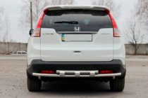 Honda CRV 2012–2016 Bakre skyddsbåge AK002 – dubbel (rostfritt) foto 2