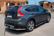 Honda CRV 2012–2016 Bakre skyddsbåge AK003-21 (rostfritt stål) foto 6
