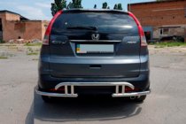 Honda CRV 2012–2016 Bakre skyddsbåge AK003-21 (rostfritt stål) foto 5