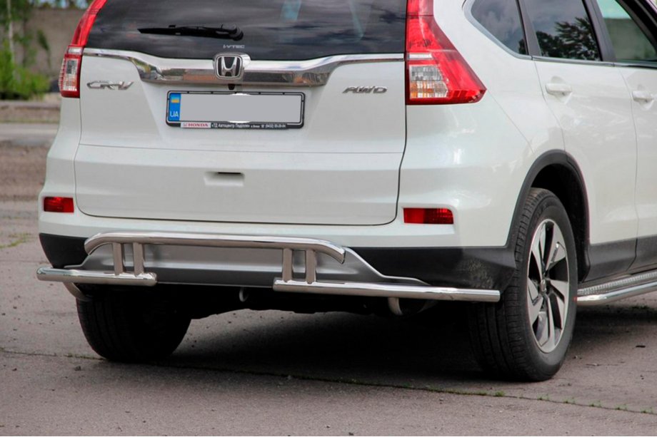 Honda CRV 2012–2016 Bakre skyddsbåge AK003-21 (rostfritt stål) Image