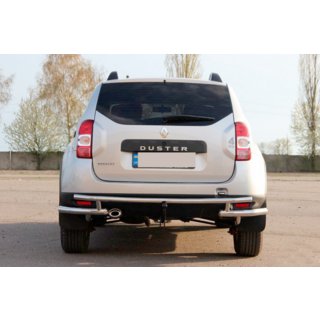 Bakre skyddsbåge AK005-Special (rostfritt) Renault Duster 2008–2017 foto 2