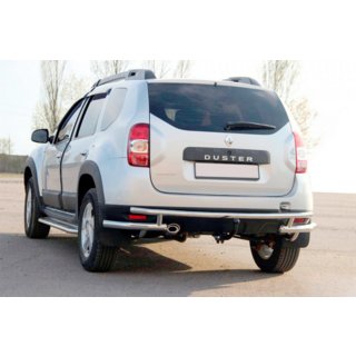 Bakre skyddsbåge AK005-Special (rostfritt) Renault Duster 2008–2017 foto 1