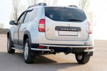 Dacia Duster 2008–2018 Bakre skyddsbåge AK005-Special (rostfritt) foto 2