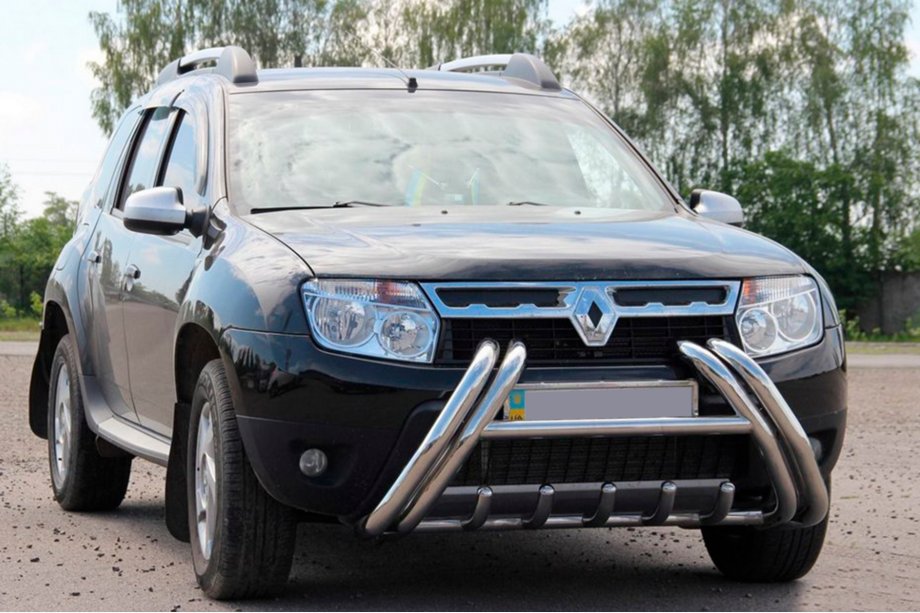 Renault Duster 2008–2017 Frontbåge Kelebek WT011 (rostfritt) Foto 1