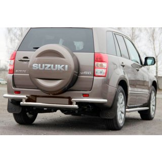Bakre skyddsbåge AK003-2 (rostfritt stål) Suzuki Grand Vitara 2005–2017 foto 3