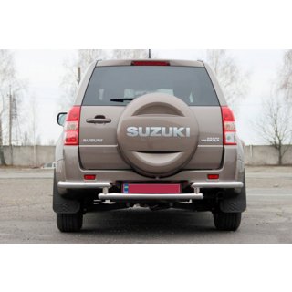 Bakre skyddsbåge AK003-2 (rostfritt stål) Suzuki Grand Vitara 2005–2017 foto 2