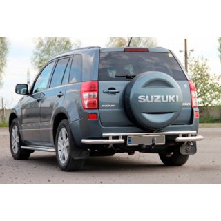 Bakre skyddsbåge AK005-3 (rostfritt stål) Suzuki Grand Vitara 2005–2017 foto 1