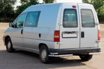 Citroen Jumpy 1996–2007 Bakre dubbla hörnskydd AK003-подвійний (rostfritt stål) foto 4