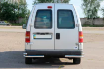 Citroen Jumpy 1996–2007 Bakre dubbla hörnskydd AK003-подвійний (rostfritt stål) foto 3