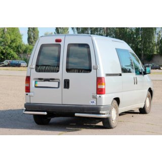 Bakre dubbla hörnskydd AK003-подвійний (rostfritt stål) Peugeot Expert 1995–2007 foto 4