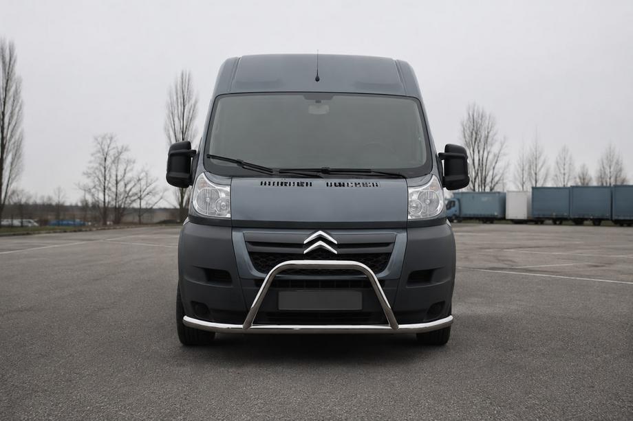 Peugeot Boxer 2006–2025 Främre skyddsbåge ST019 (rostfritt stål) Image