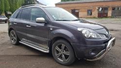 Renault Koleos 2008–2016 Sidosteg Premium (2 st, rostfritt) 60 mm foto 1