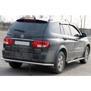 Bakre skyddsbåge AK005 (rostfritt) SsangYong Kyron 2005–2014 foto 2
