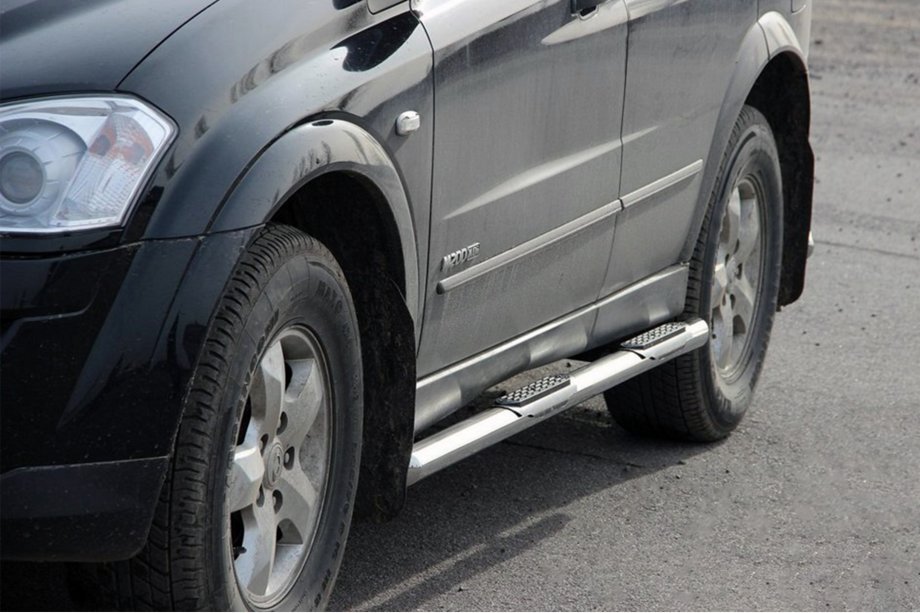 SsangYong Kyron 2005–2014 Sidorör BB002 (2 st, rostfritt) Image
