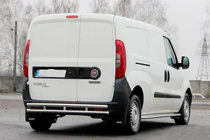Fiat Doblo II 2010–2022 Bakre skyddsbåge AK002/1 – dubbel (rostfritt stål) foto 3