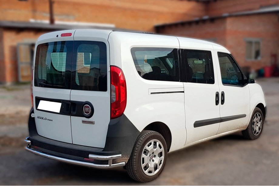 Fiat Doblo II 2010–2022 Bakre skyddsbåge AK005/2 – dubbel (rostfritt stål) Image