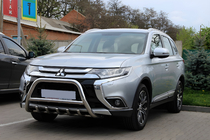 Mitsubishi Outlander 2012–2021 Frontbåge WT003 (rostfritt stål) foto 4