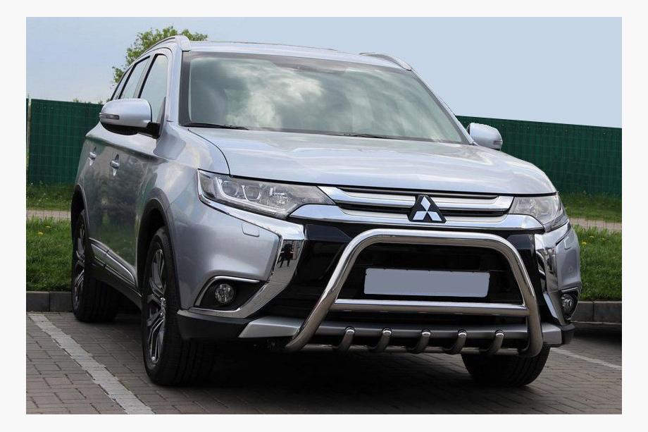 Mitsubishi Outlander 2012–2021 Frontbåge WT003 (rostfritt stål) Image
