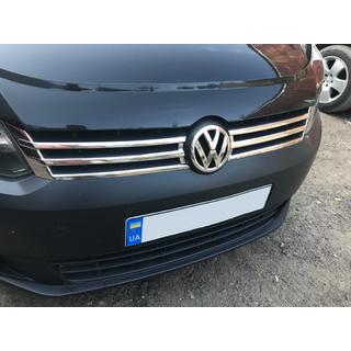 Grillister (2 st, rostfritt stål) Volkswagen Caddy 2010–2015 foto 1