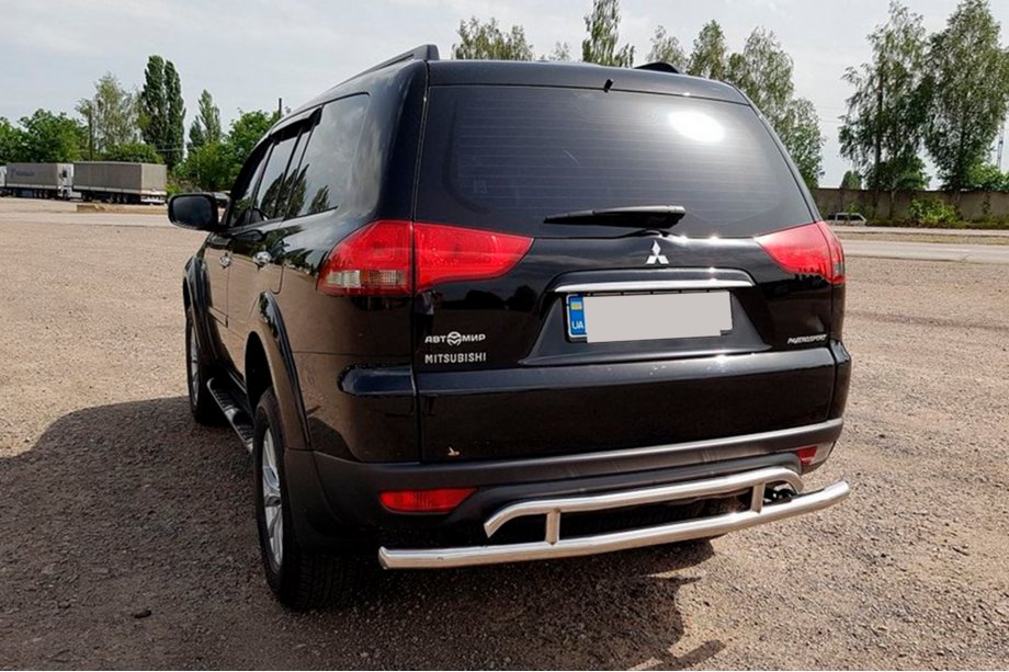 Mitsubishi Pajero Sport 2008–2015 Bakre skyddsbåge AK002-2 (2 st, rostfritt) Image