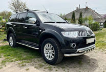 Mitsubishi Pajero Sport 2008–2015 Frontbåge ST015 (rostfritt) foto 1