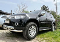 Mitsubishi Pajero Sport 2008–2015 Frontbåge ST015 (rostfritt) foto 2