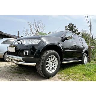 Frontbåge ST015 (rostfritt) Mitsubishi Pajero Sport 2008–2015 foto 2