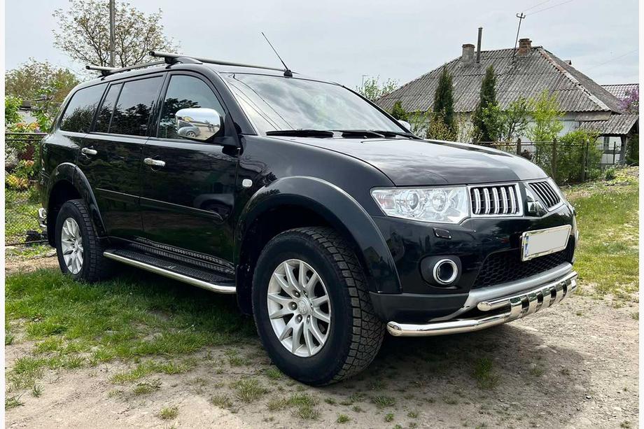 Mitsubishi Pajero Sport 2008–2015 Frontbåge ST015 (rostfritt) Image