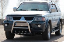 Mitsubishi Pajero Sport 1996–2007 Frontbåge QT006 (rostfritt stål) foto 3