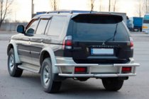 Mitsubishi Pajero Sport 1996–2007 Bakre skyddsbåge AK-Special (rostfritt) foto 4