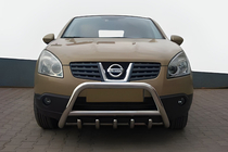 Nissan Qashqai 2010–2014 Främre båge WT003 (rostfritt stål) 60 mm foto 1