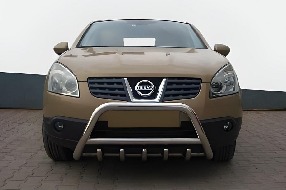 Nissan Qashqai 2007–2010 Frontbåge WT003 (rostfritt stål) 60 mm Image