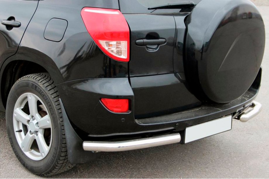 Toyota Rav 4 2006–2013 Bakre hörn AK003 (2 st, rostfritt) Image