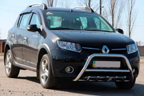 Renault Sandero 2013–2022 Främre båge WT003 (rostfritt stål) foto 3