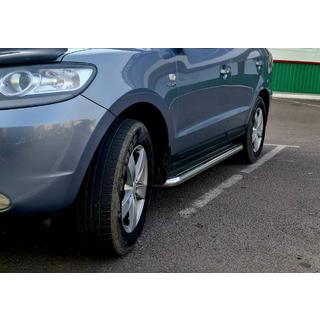 Sidosteg Premium (2 st, rostfritt) Hyundai Santa Fe 2 2006–2012 foto 3