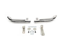 Hyundai Santa Fe 2 2006–2012 Bakre dubbla hörnskydd AK003-Double (rostfritt stål) foto 2