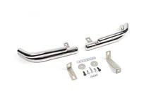 Hyundai Santa Fe 2 2006–2012 Bakre dubbla hörnskydd AK003-Double (rostfritt stål) foto 1