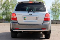 Kia Sorento I BL 2002–2009 Bakre skyddsbåge AK002 (rostfritt) foto 1