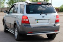 Kia Sorento I BL 2002–2009 Bakre skyddsbåge AK002 (rostfritt) foto 3