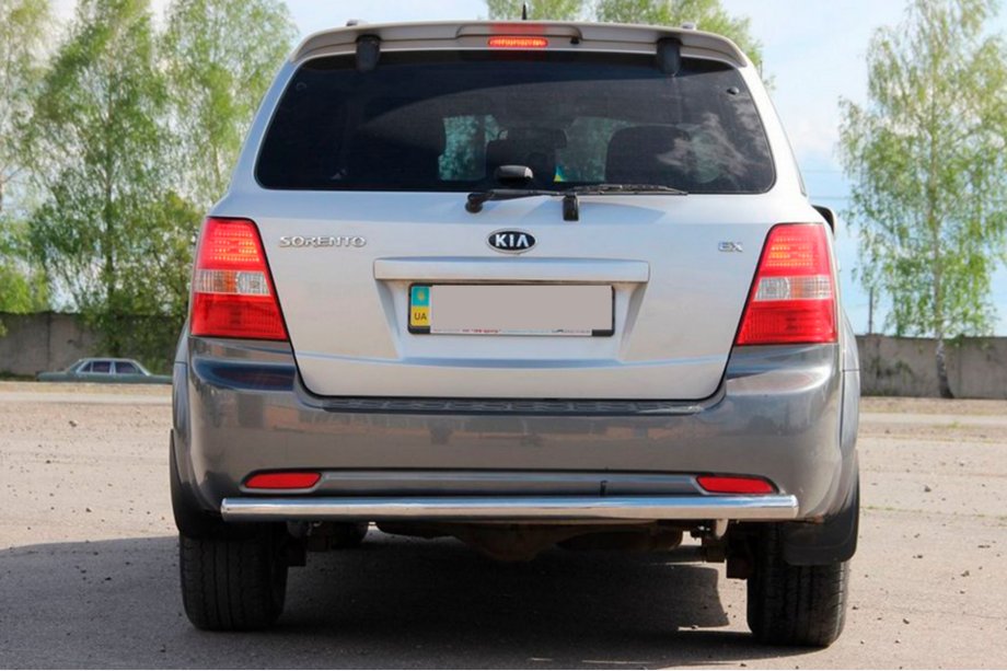 Kia Sorento I BL 2002–2009 Bakre skyddsbåge AK002 (rostfritt) Image