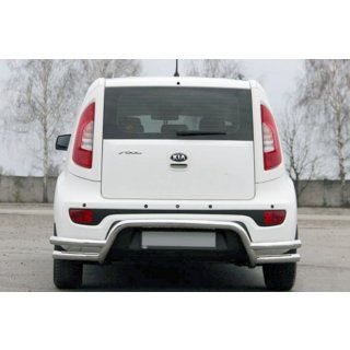 Bakre skyddsbåge AK007-2 (rostfritt stål) Kia Soul II 2013–2018 foto 1