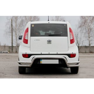 Bakre skyddsbåge AK007-2 (rostfritt stål) Kia Soul II 2013–2018 foto 3
