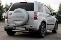 Suzuki Grand Vitara 2005–2017 Bakre skyddsbåge AK002 (rostfritt stål) foto 4