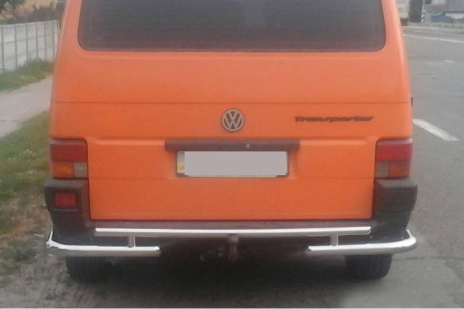 Volkswagen T4 Transporter 1990–2003 Bakre skyddsbåge AK003-2 (rostfritt stål) Image