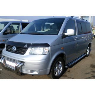 Frontbåge ST006-04 "Nostrils" (rostfritt stål) Volkswagen T5 Transporter 2003–2010 foto 4