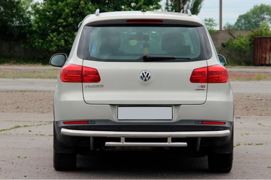 Volkswagen Tiguan 2007–2016 Bakre skyddsbåge AK002-2 (rostfritt stål) Foto 3