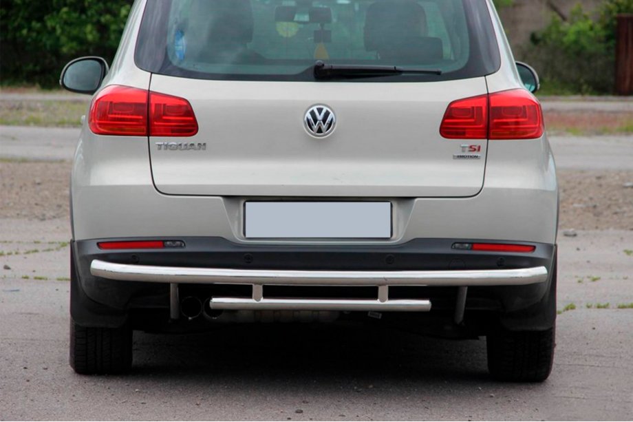 Volkswagen Tiguan 2007–2016 Bakre skyddsbåge AK002-2 (rostfritt stål) Foto 1