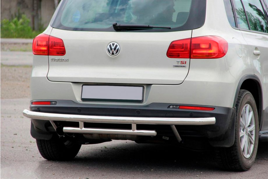 Volkswagen Tiguan 2007–2016 Bakre skyddsbåge AK002-2 (rostfritt stål) Foto 2